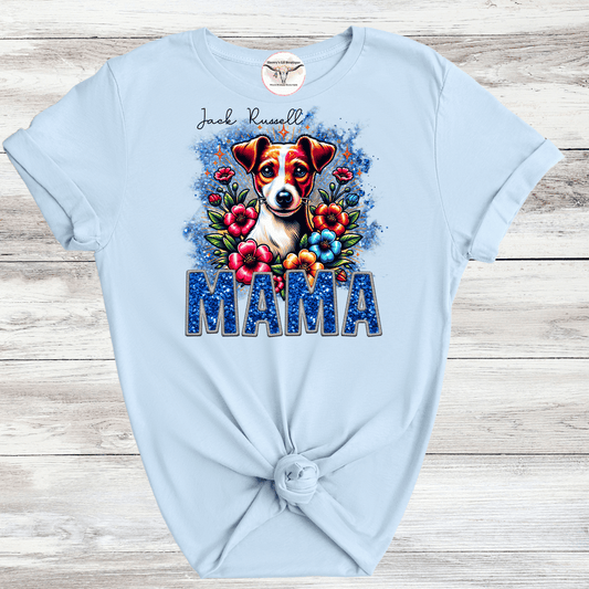 Jack Russell Mama (Blue or Yellow)