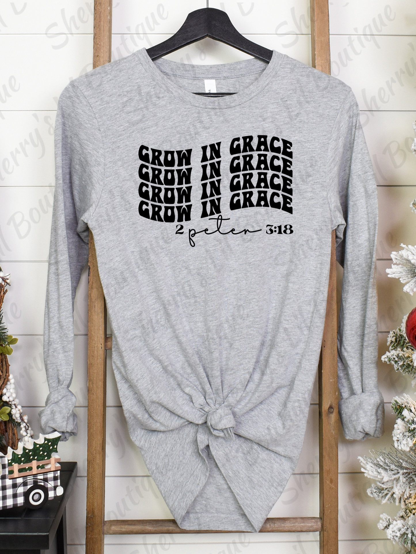 Grow In Grace Long Sleeve T-Shirt