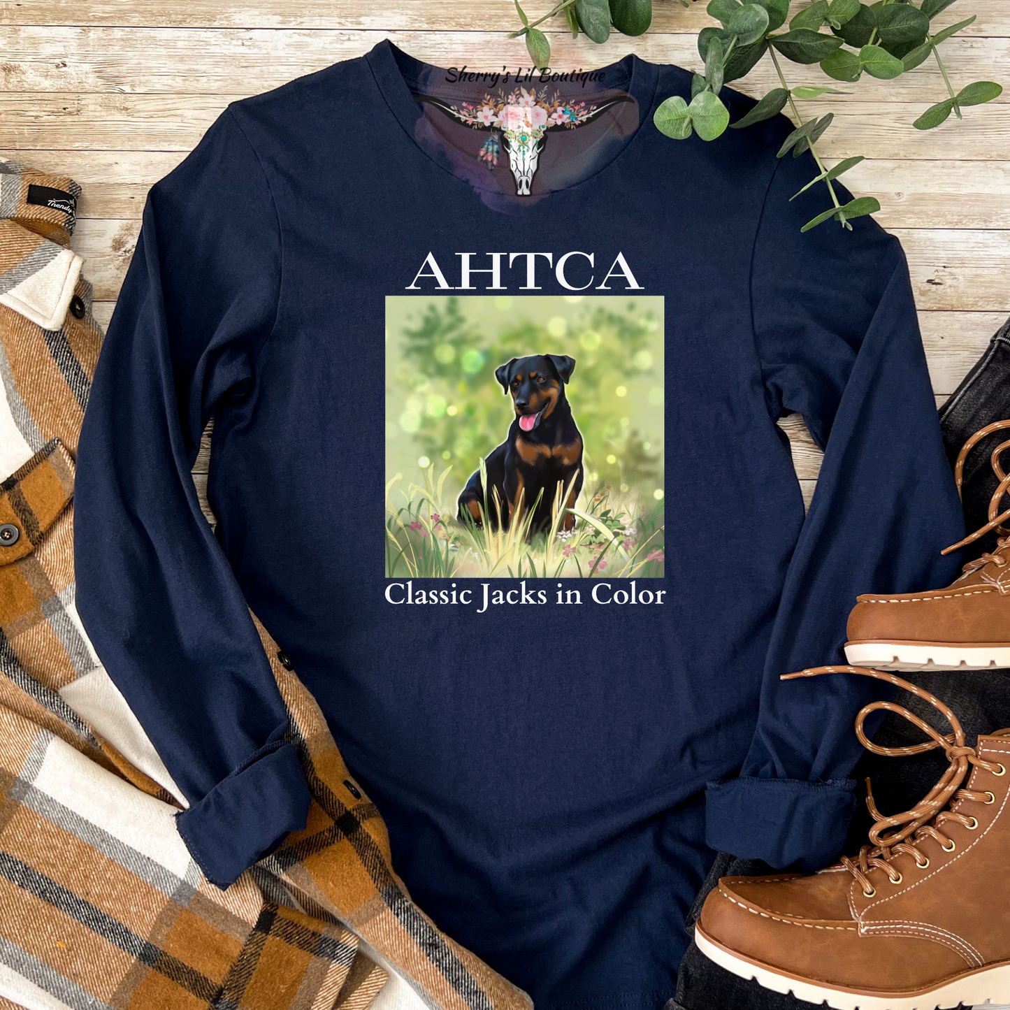AHTCA LS Grass Logo T-Shirt - Unisex - Multiple Colors