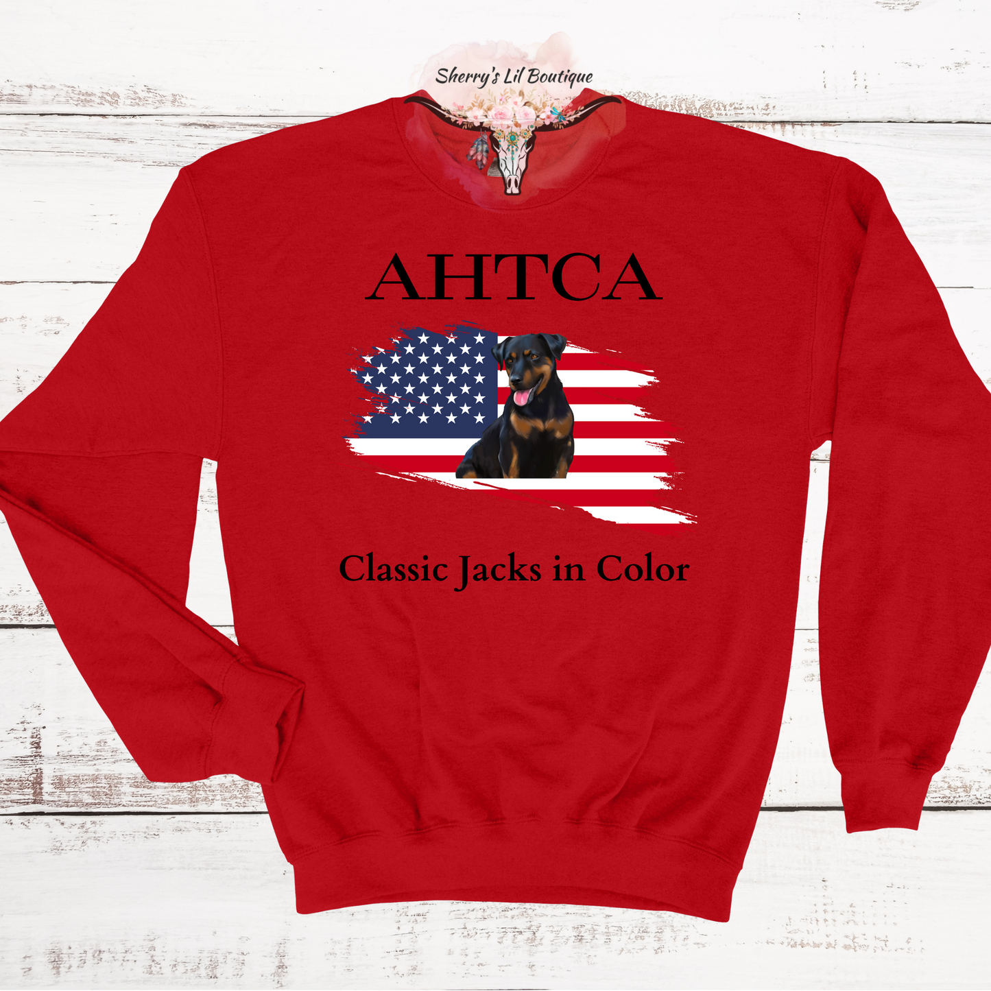 AHTCA - American Flag Sweatshirt - Unisex - Multiple Colors