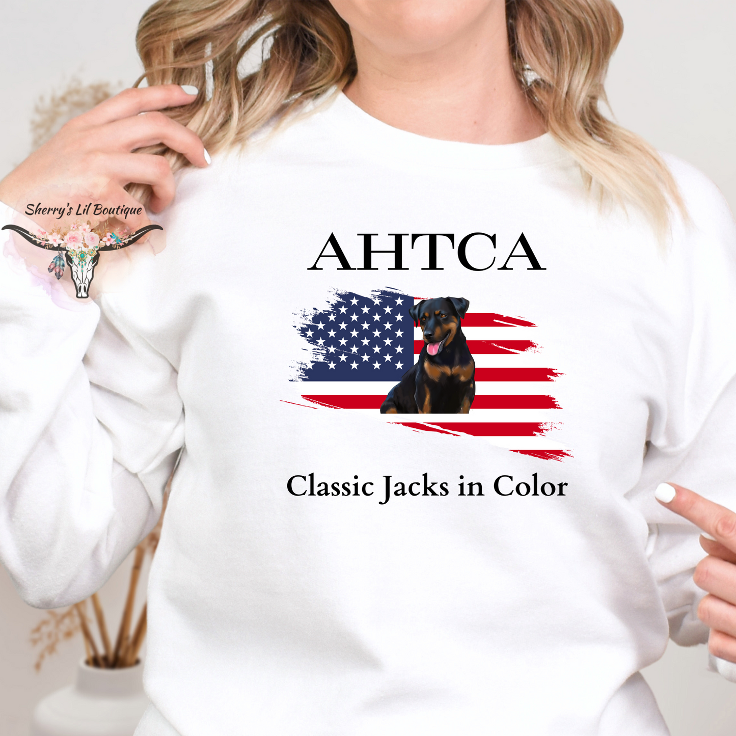 AHTCA - American Flag Sweatshirt - Unisex - Multiple Colors