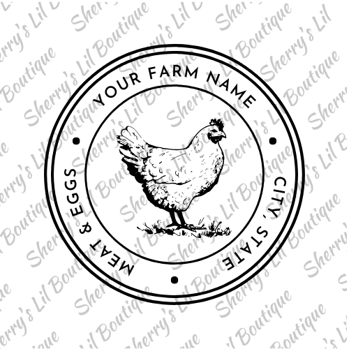 example of custom made logo digital download
