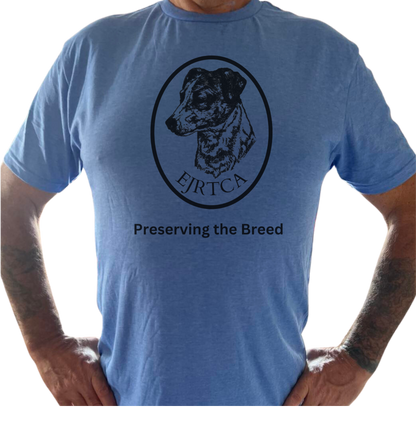 EJRTCA  Blue Logo T-Shirt - Unisex