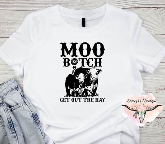 Moo B*tch Vinyl Shirt