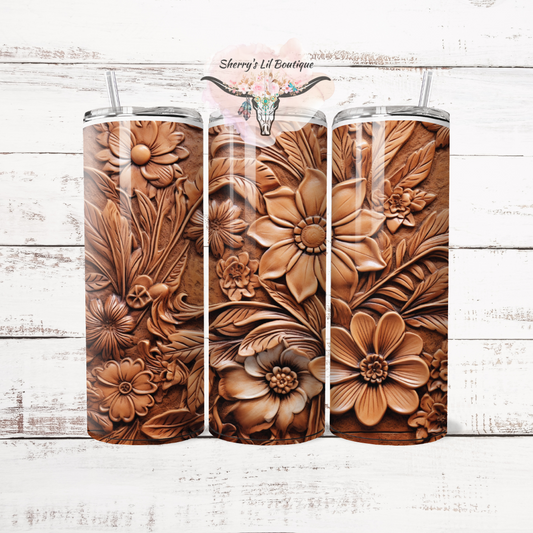 Tool Leather Tumbler